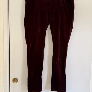 Gap Burgundy Mini-Whale Corduroys Pants